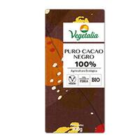 CHOCOLATE PURO CACAO 100% BIO 10*100 GR