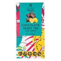 CHOCOLATE NEGRO Y LIMON 75% 10*100GR 